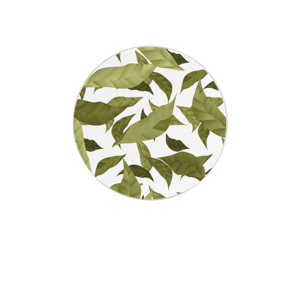 Leaf Diatomite Coaster, Non-Slip Drink Coaster