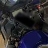 WELSAA 22 mm Motorcycle Phone Holder GPS Navigation Plate Mount for Yamaha YZF-R3/YZF-R25, 2019–2023 (Color: 22 mm) view 4