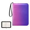 Retro Rainbow Gradient Trading Card Binder with Sleeves view 2