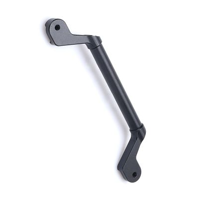 WELSAA GPS Navigation Mounting Plate and Windshield Phone Holder for Triumph Tiger 1200 GT PRO 2023– (Black, 12 mm)