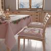 Petti Christmas Tablecloth 140 x 360 cm, Rectangular, Stain-Resistant Microfiber, Pink Feather Bow view 4