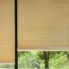 zhijiaqian456 Bamboo Roller Blind, Sun-Shading Privacy Blind, Cord-Operated, Customizable, 65 x 70 cm view 3