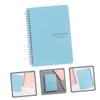 MAGICLULU A5 Graph Paper Spiral Notebook, Blue view 4
