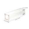 ibasenice Magnetic Acrylic Dice Box for 6 x 16 mm, Transparent view 2