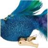 Ttiy Handmade Peacock Christmas Tree Ornament with Tail Feathers, 1 Piece view 3
