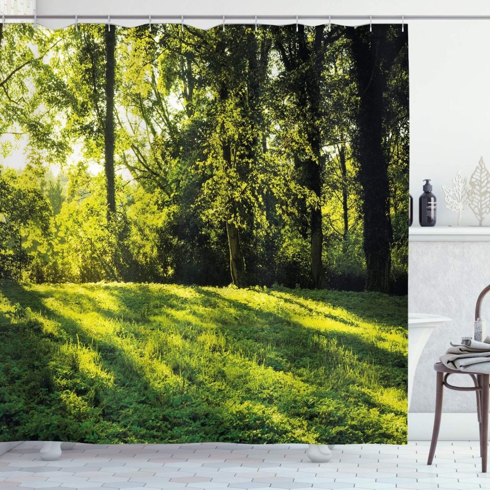 Aalaya Forest Shower Curtain 240 x 200 cm