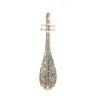HIRAIDAI Retro Brass Pipa Sculpture, Desktop Decor, 20 × 87 mm view 1