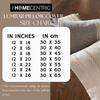 Greek Zeus Ivory Velvet Lumbar Pillow Covers, 2-Pack, 12 x 22 in view 3