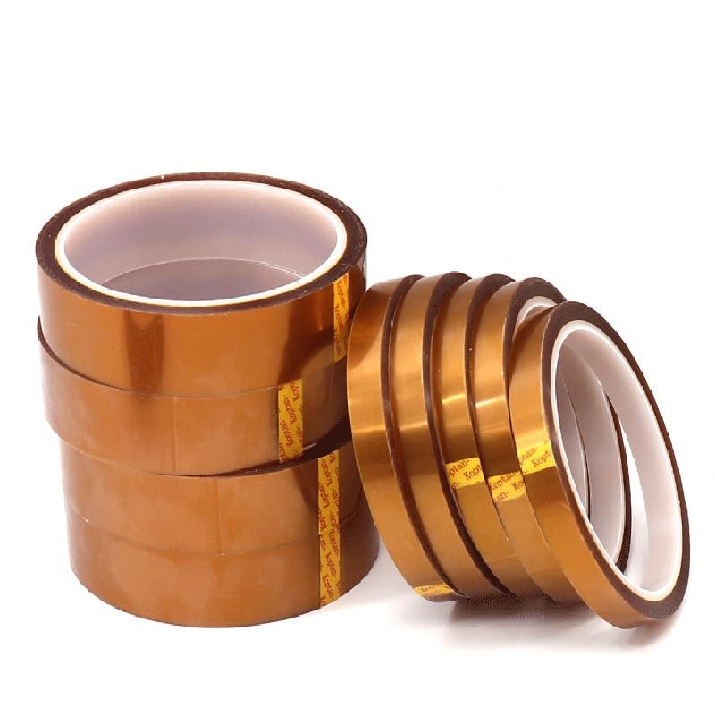 KLVN 30 m Brown High-Temperature Polyimide Tape, 10 mm, 1 Piece
