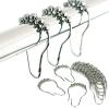 RLDOBOFE Kiwi Bird Shower Curtain, Waterproof, 12 Hooks, 72 x 72 in view 3