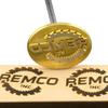Custom Logo Branding Iron with Handle, 1 x 1 in view 1