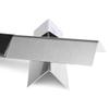 Brushed Stainless Steel Angle, 1.5 mm Thick, 250 mm Long, 80 x 50 mm Inside Leg Dimensions view 1
