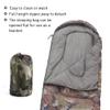 Tsuchiya Fly Free Camping Sleeping Bag, Waterproof Warm Envelope-Style view 3