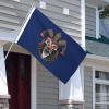Durable Spooky Skeleton Flag, 90 x 150 cm, Double-Sided Print view 3