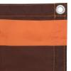 Homgoday Orange and Brown Balcony Privacy Screen 75 x 500 cm view 3