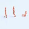 ZEDACAKAI 3-Piece 1:43 Sexy Lady Policewomen Resin Figures, Miniature Garage Kit, Requires Painting view 3