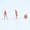ZEDACAKAI 3-Piece 1:43 Sexy Lady Policewomen Resin Figures, Miniature Garage Kit, Requires Painting view 4