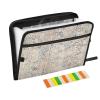 Accordion File Folder with 13 Compartments, A4/Letter Size, Zippered Organizer view 1