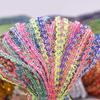 S-Shaped Lace Trim Ribbon, 4 Pieces, 5 mm, 24 m, B05 view 4