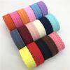 Lace Ribbon Trim, 4 Pieces, 10 Yards, 30 mm, Lace Fabric for Sewing Decoration (Light Yellow) view 3