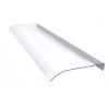 KDDFN Transparent Polycarbonate Door Canopy, UV-Protective, 50 x 70 cm view 1