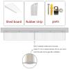KDDFN Transparent Polycarbonate Door Canopy, UV-Protective, 50 x 70 cm view 4