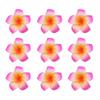 Artificial Plumeria Frangipani Flowers, 20 Foam Flower Heads for DIY Crafts, Hair Accessories, Weddings and Decor view 1