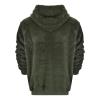 Duohropke Plush Teddy-Fleece Hoodie for Men view 4