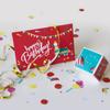 FETTIPOP Exploding Confetti Envelope Birthday Card (Llama) view 2