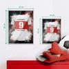 GRAVURZEILE Personalized Soccer Jersey Picture on Acrylic Glass, Stuttgart Jersey, 20 x 30 cm view 4