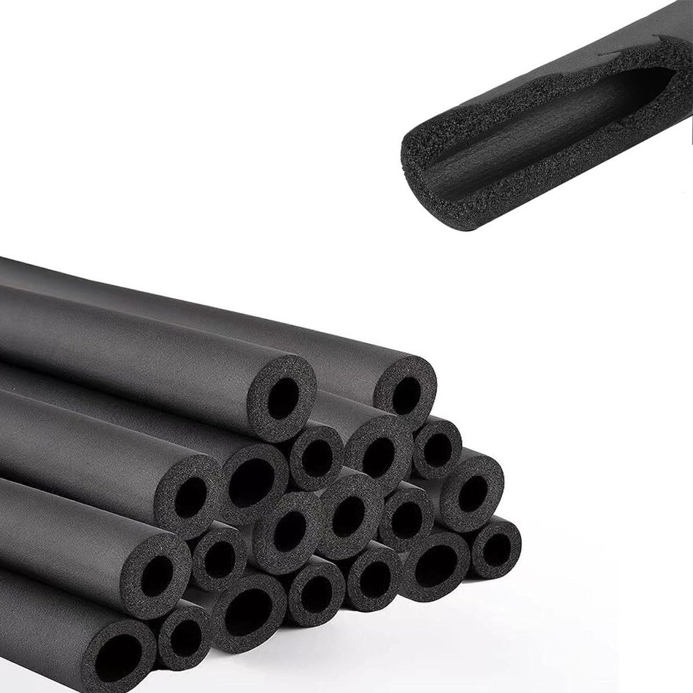 Foam Tube Pipe Insulation for Air Conditioners and Water Heaters, 6 mm ID × 9 mm Wall × 1.7 m