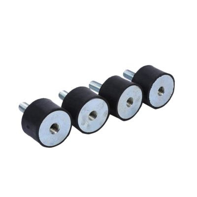 Ellana Shock Absorber Mounts, 4-Piece Set, M8 Anti-Vibration Silent Mounts