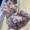 INAIVU Natural Violet-Pink Quartz Specimen, Home Office Gift (Size: 1.0–1.2 kg) (Size: 1.3–1.5 kg) view 2