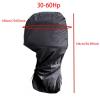 ZJCNHY 420D Oxford Outboard Motor Cover, Waterproof UV Protection, Black (30–60 HP) view 2