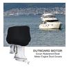ZJCNHY 420D Oxford Outboard Motor Cover, Waterproof UV Protection, Black (30–60 HP) view 4