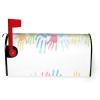 Children's Handprint Mailbox Cover, Waterproof Magnetic Outdoor Wrap view 2