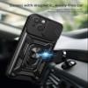 Case Compatible with Samsung Galaxy A32 5G / M32 5G, Sliding Camera Lens Cover, Built-In Ring Stand, 2-in-1 Protective Phone Cover view 4