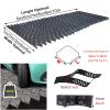 WDJBPSH Geocell Grid for Slopes, Retaining Walls and Erosion Control, 5 cm High, 1 x 5 m view 2