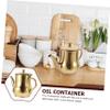 BRIGHTFUFU 24 oz Stainless Steel Oil Pot with Removable Filter view 3
