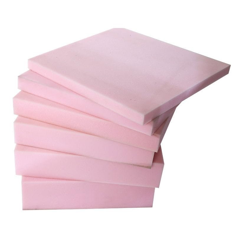 MOTTK Durable High-Density Upholstery Foam Cushion, 45D Replacement Foam Padding, Bed Gap Filler and Mattress Extension, 10 cm Thick, 150 x 40 cm