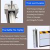 AAMNA Reflective Aluminum Flood Protection Barrier for Streets, Doors, and Garages view 2