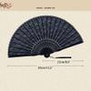 ZUMAHA Handmade Lace Folding Hand Fan for Hanfu/Cheongsam view 2