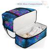 Skull Rose Galaxy Sky 47 L Travel Duffel Bag view 4