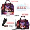 Galaxy Space Wolf Duffel Bag, 47 L view 2