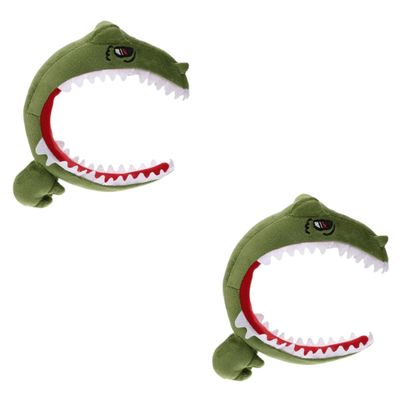 Toyvian 2-Piece Cartoon Animal Headbands for Adults and Girls, Fun Shark Hairbands for Parties, Cosplay and Festivals