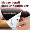 LOUZAGO 80-Grit Aluminum Oxide Sandpaper, 140 mm Mouse Detail Sander, 50-Pack view 4