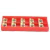 10-Piece APMT1604 Carbide Milling Inserts, Ti-Coated, with Storage Box view 3