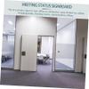 Operitacx 10-Piece Open/Closed Slider Door Signs, Self-Adhesive Office Privacy Signs, Green and Red view 4