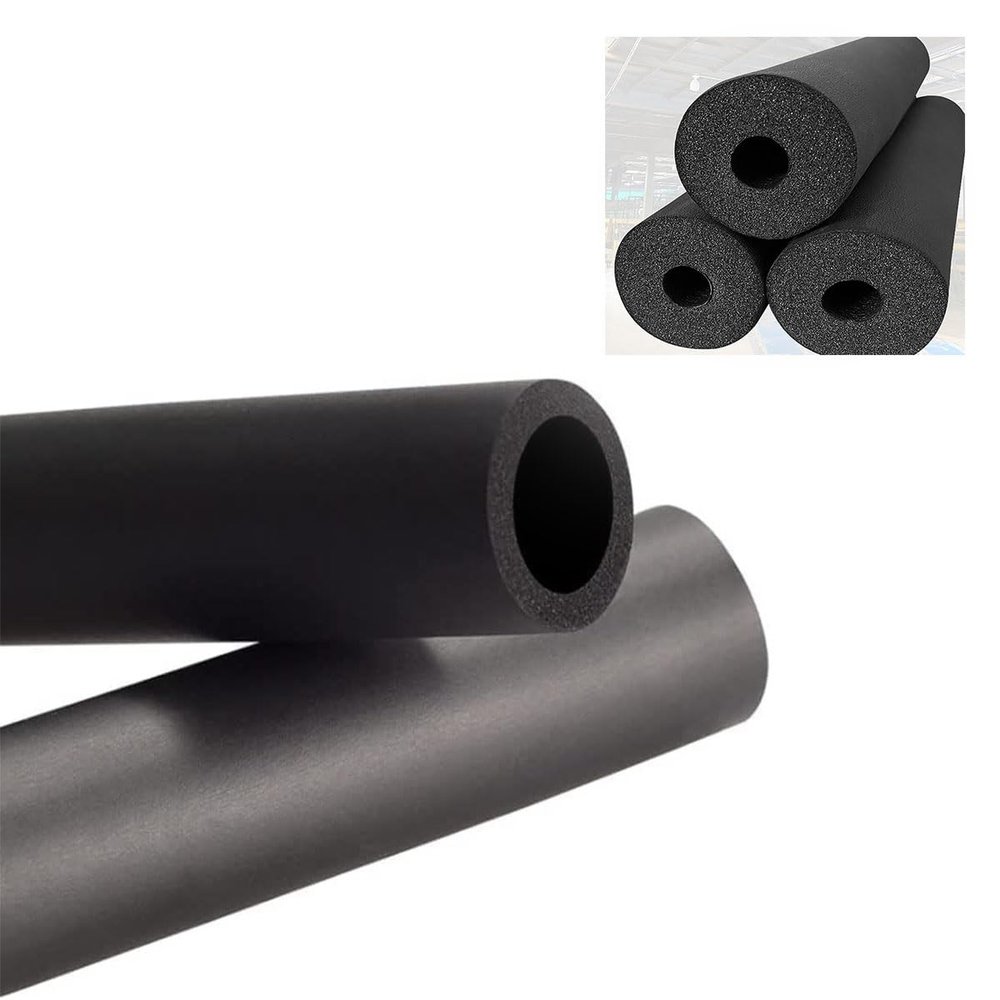 Foam Pipe Insulation, Flame-Resistant, Waterproof, ID 6–110 mm