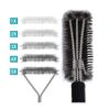 Oikabio Grill Brush, 18-Inch Long-Handle Brush with 3-Sided Bristle Head view 4
